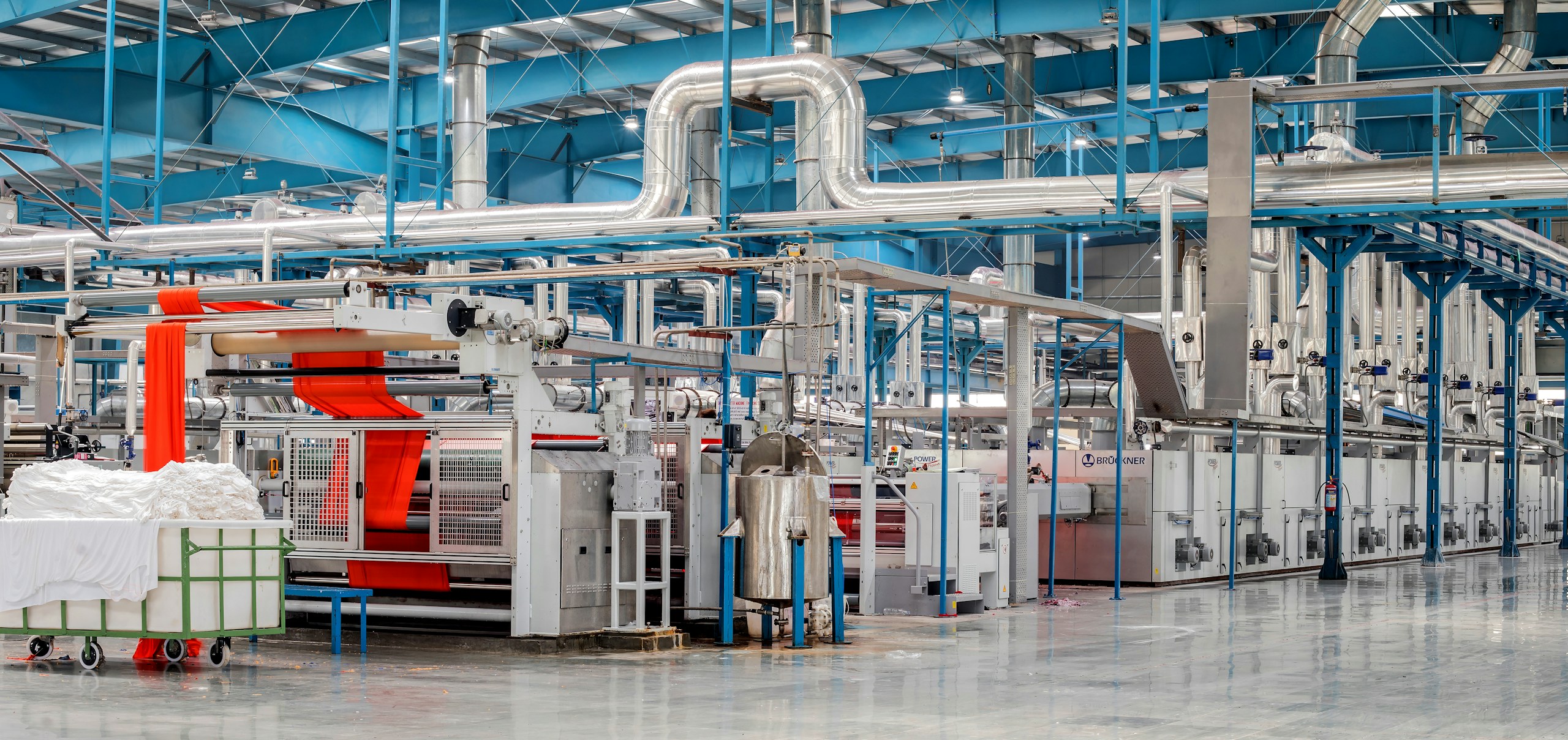 A clean food processing line