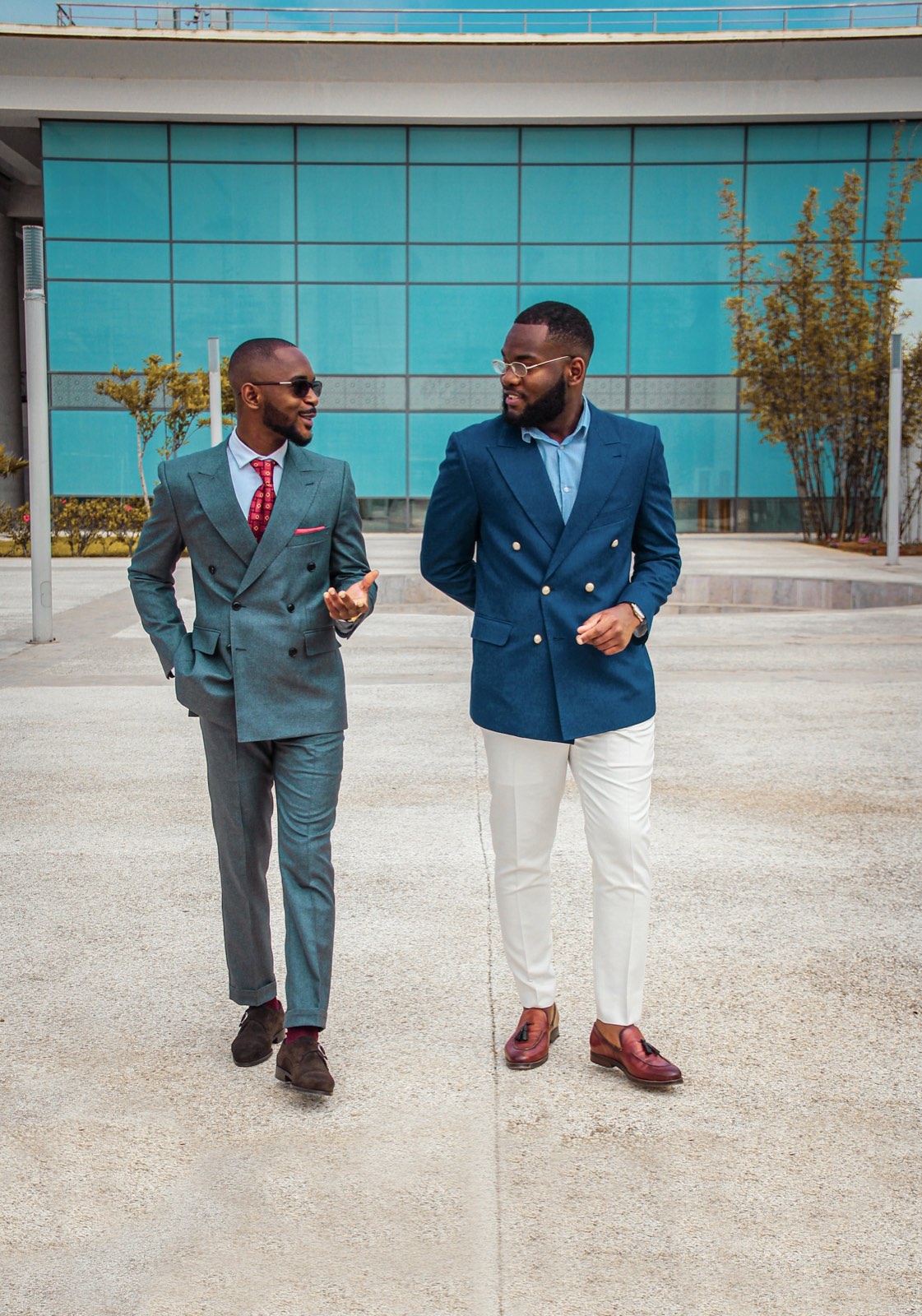 Two men in suits